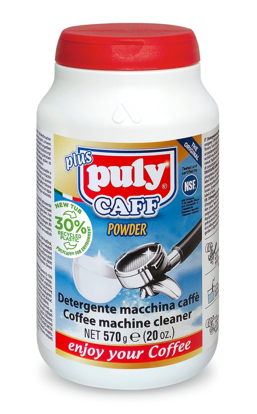 Detergent pudra pentru espressoare, Puly Caff, 570 g