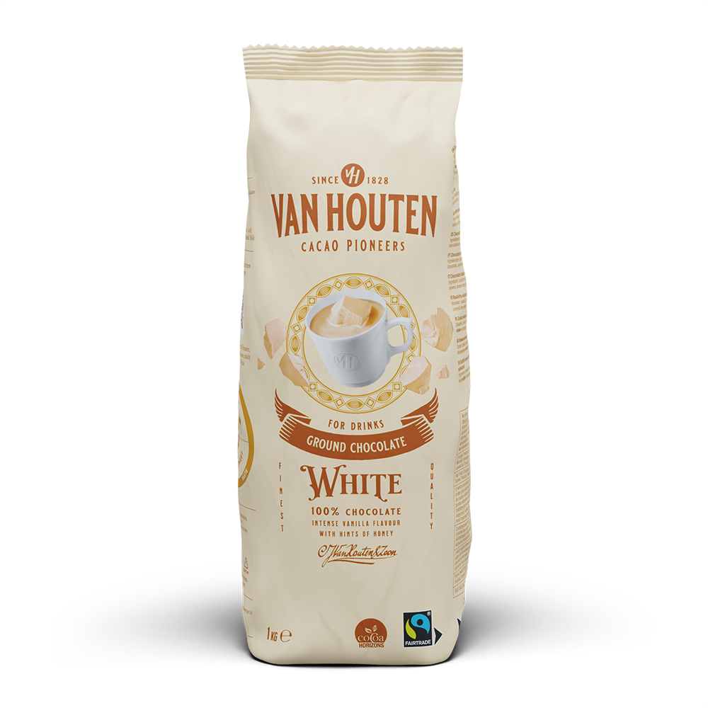 Van Houten White - ground chocolate 1000 g