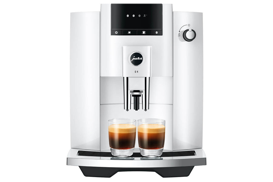 Espressor superautomat Jura E4, Piano White