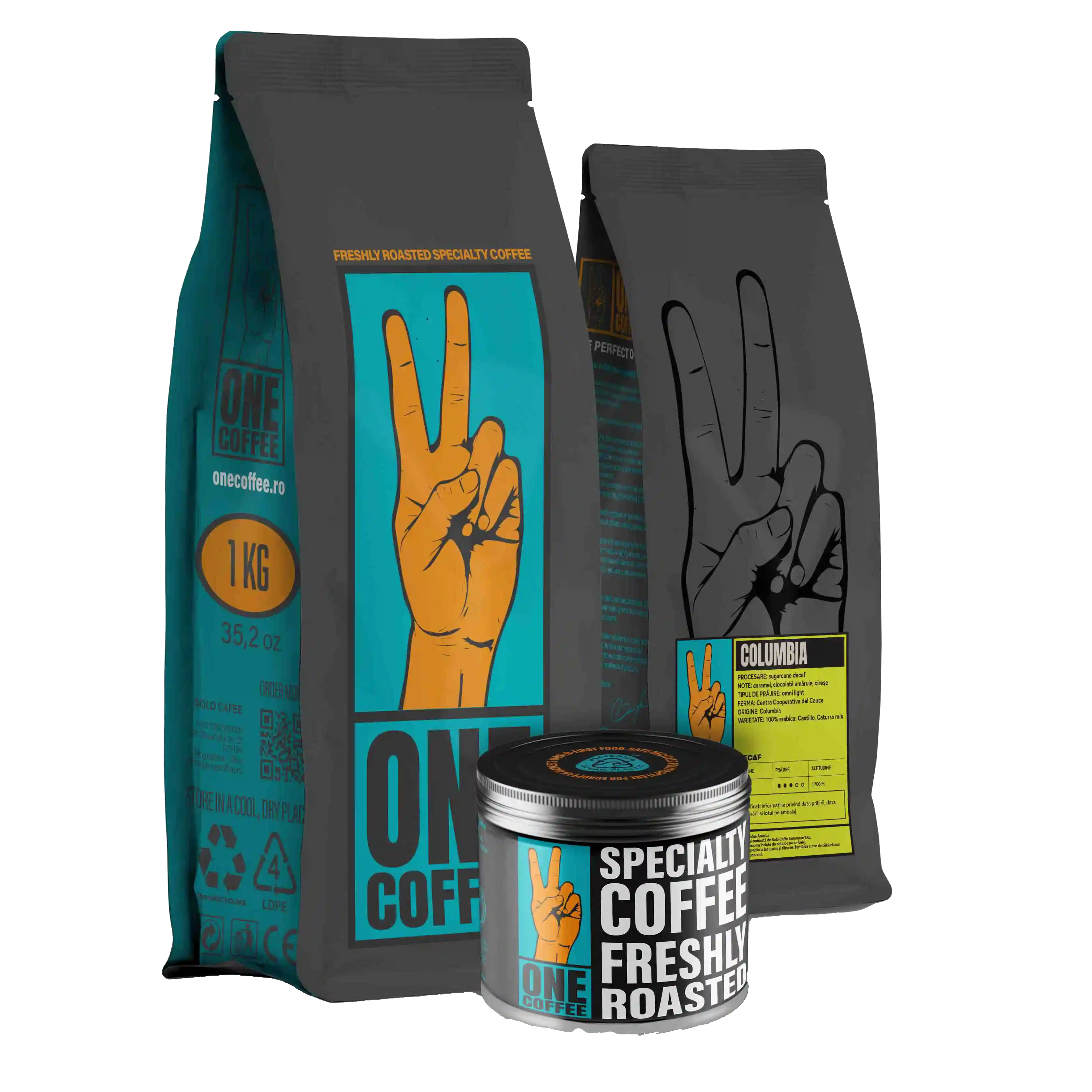 コービー11elite Cafea Columbia Decofeinizata De Specialitate - One Coffee – One