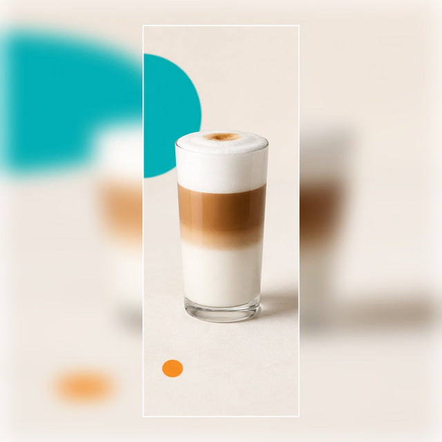 Latte Macchiato — rețetă de preparare ONE Coffee