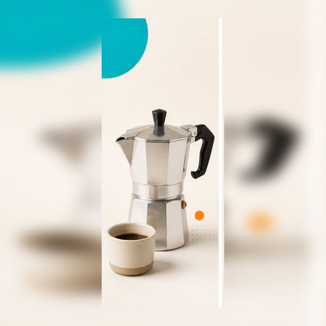 Ibric moka — cafeaua de aragăz — rețetă de preparare ONE Coffee