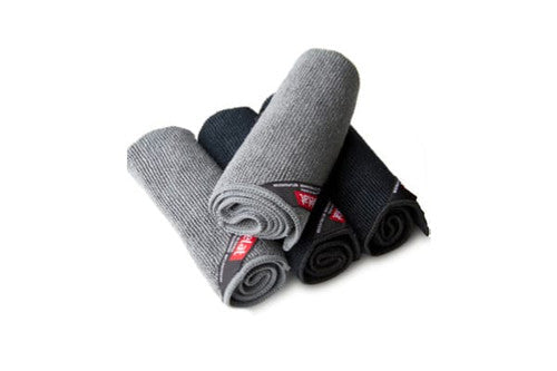 CAFELAT Cleaning Cloth Set Barista Microfibre (4buc/set) 2 Negre- 2 Gri 30x30mm