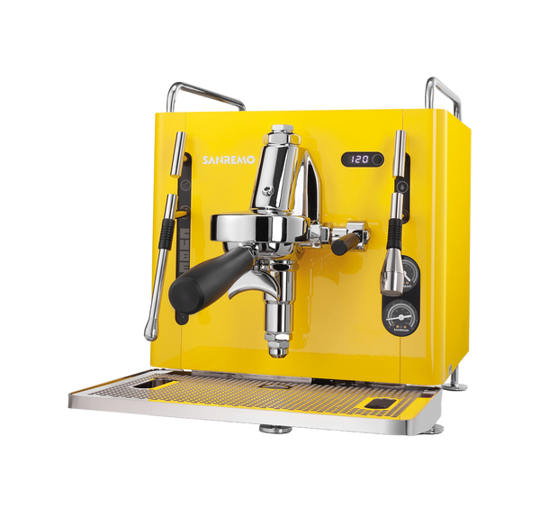 Espressor SANREMO CUBE R, Glossy Yolk Yellow