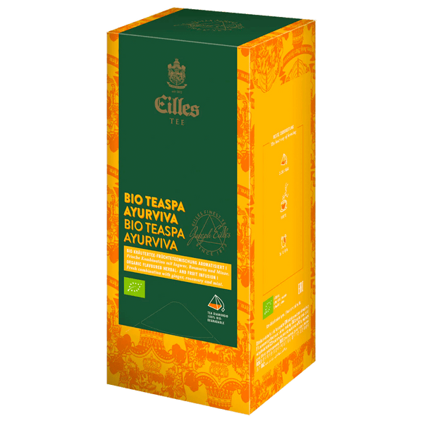 EILLES TEE Luxury World Selection ORGANIC TEASPA AYURVIVA, cutie 20 plicuri