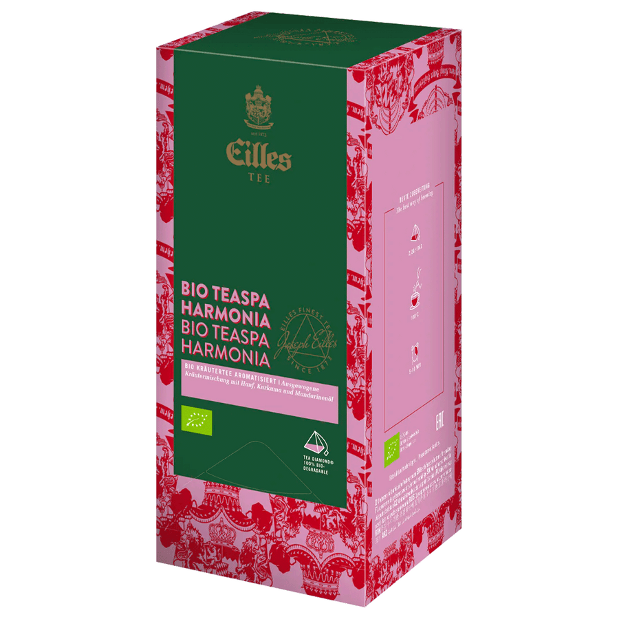 EILLES TEE Luxury World Selection ORGANIC TEASPA HARMONIA, cutie de 20 plicuri