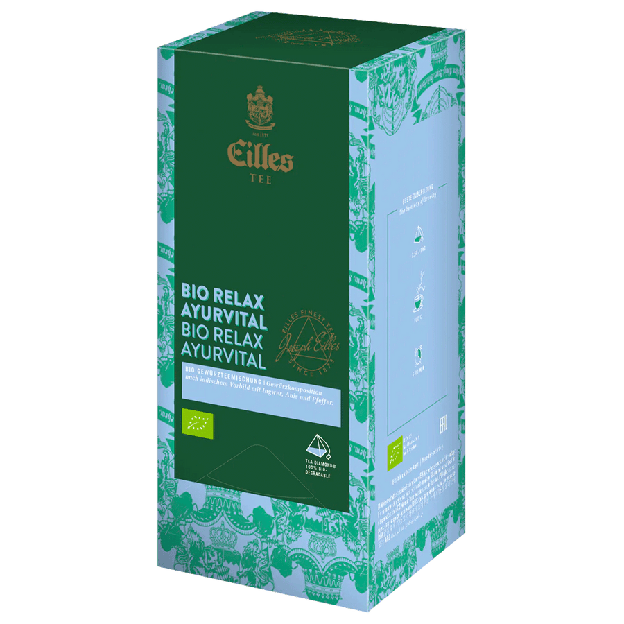 EILLES TEE Luxury World Selection ORGANIC RELAX AYURVITAL, cutie 20 plicuri
