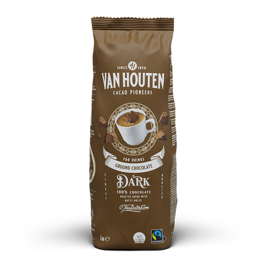 Van Houten Dark - ground chocolate 1000 g